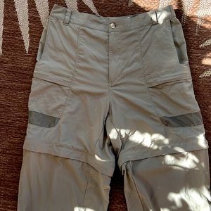 Columbia UPF 50+ convertible hiking pants